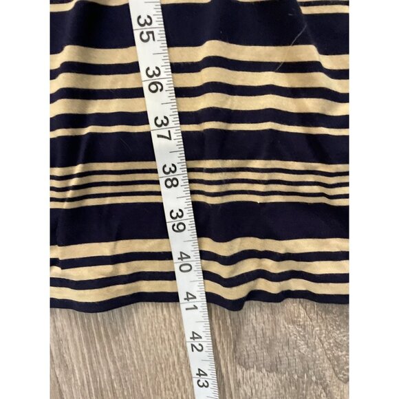 Talbots Tan Black Faux Wrap Short Sleeved Midi Dress Sz 1X - Picture 10 of 10